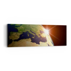 Tablou pe pânză - Răsărit de soare - 90x30 cm