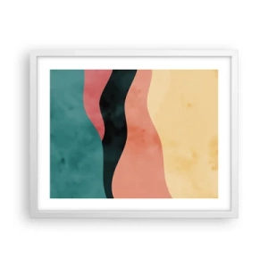 Poster în ramă albă - Neconformitate compatibilă - 50x40 cm