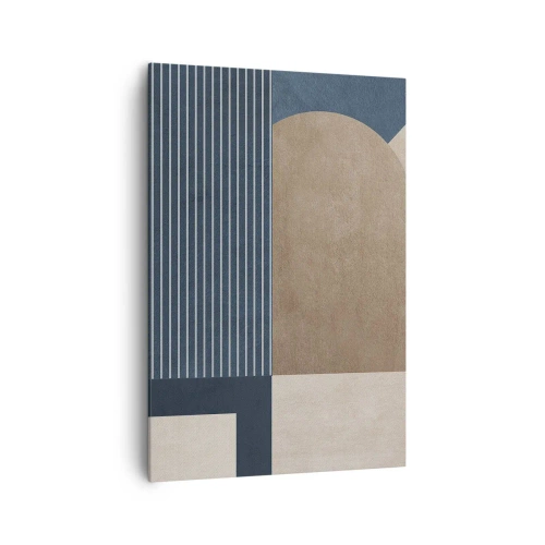 Tablou pe pânză - Compoziție de simplitate și rotunjime - 70x100 cm