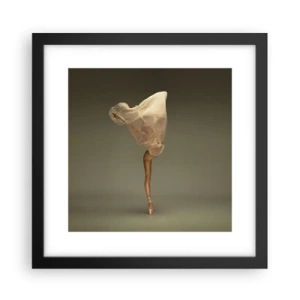 Poster în ramă neagră - Pe cale să zboare - 30x30 cm