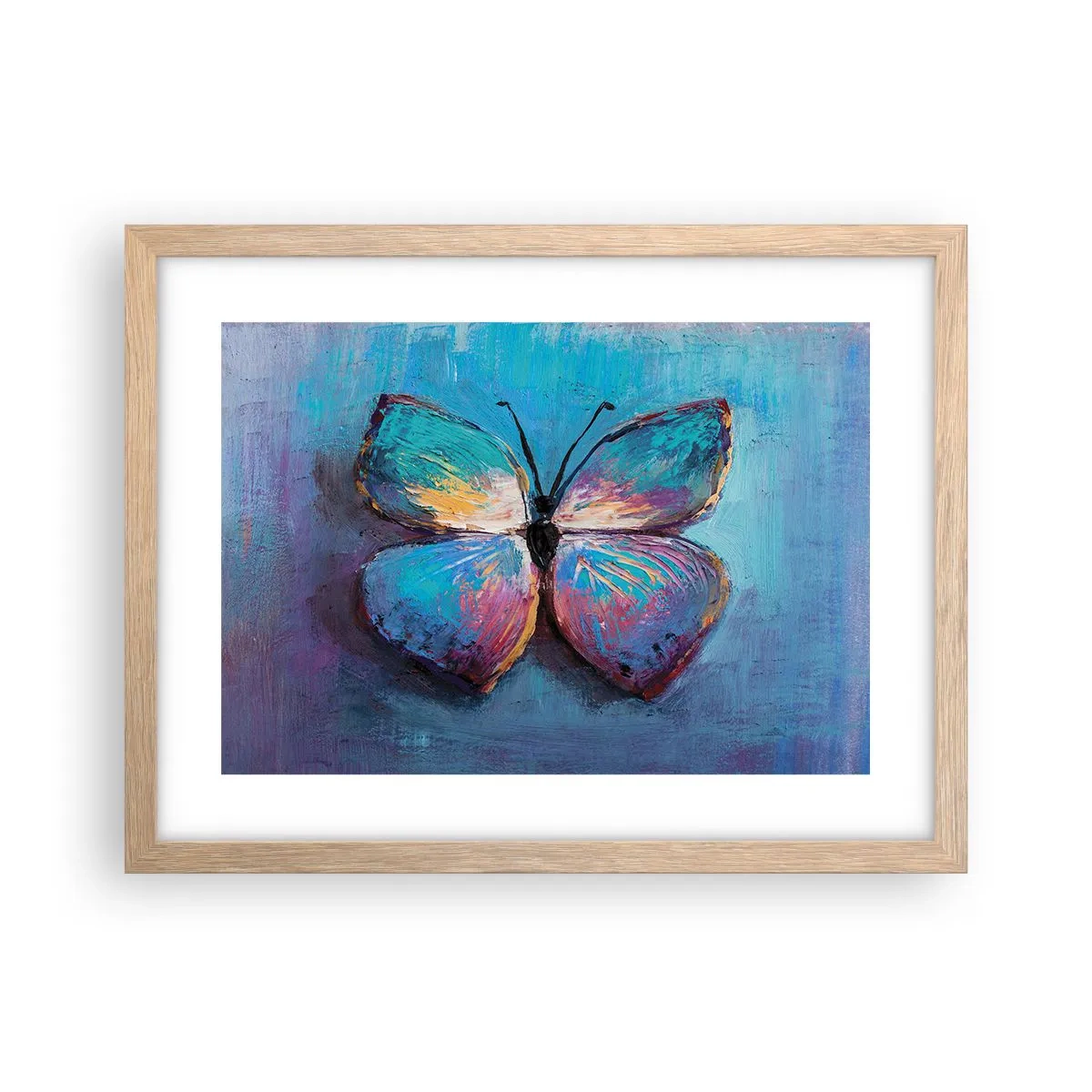 Poster în ramă de stejar deschis - În plină glorie - 40x30 cm