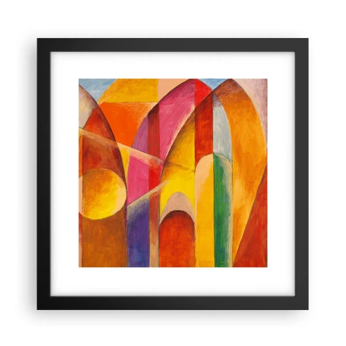Poster în ramă neagră - Catedrala Soarelui - 30x30 cm