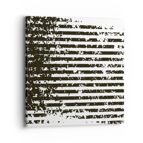 Tablou pe pânză - Ritm și zgomot - 40x40 cm