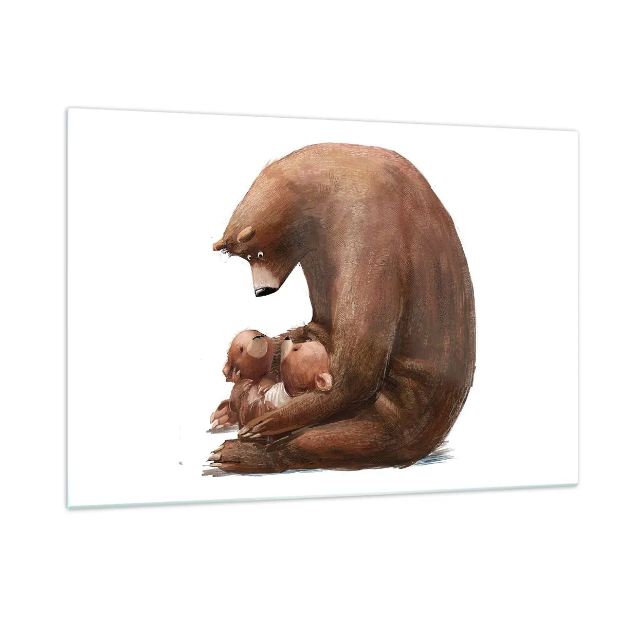 Tablou pe sticlă - Vise plăcute, copii - 120x80 cm