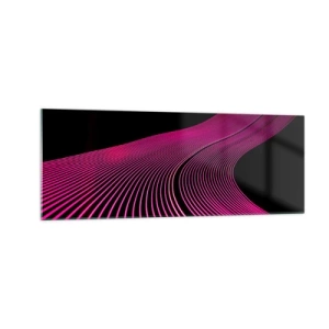 Tablou pe sticlă - Bulevardul de lumină - 140x50 cm