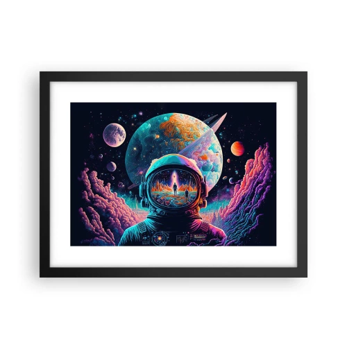 Poster în ramă neagră - Visul nevisat al filozofiilor - 40x30 cm