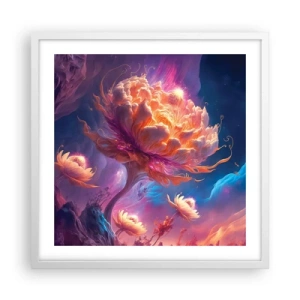 Poster în ramă albă - O altă lume - 50x50 cm