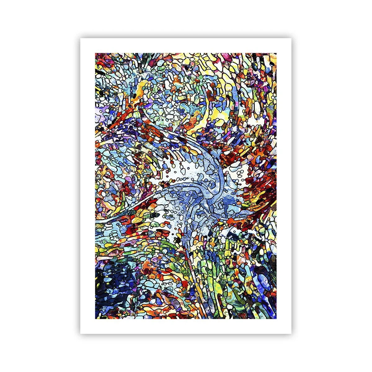 Poster - Vitraliu de picături - 50x70 cm