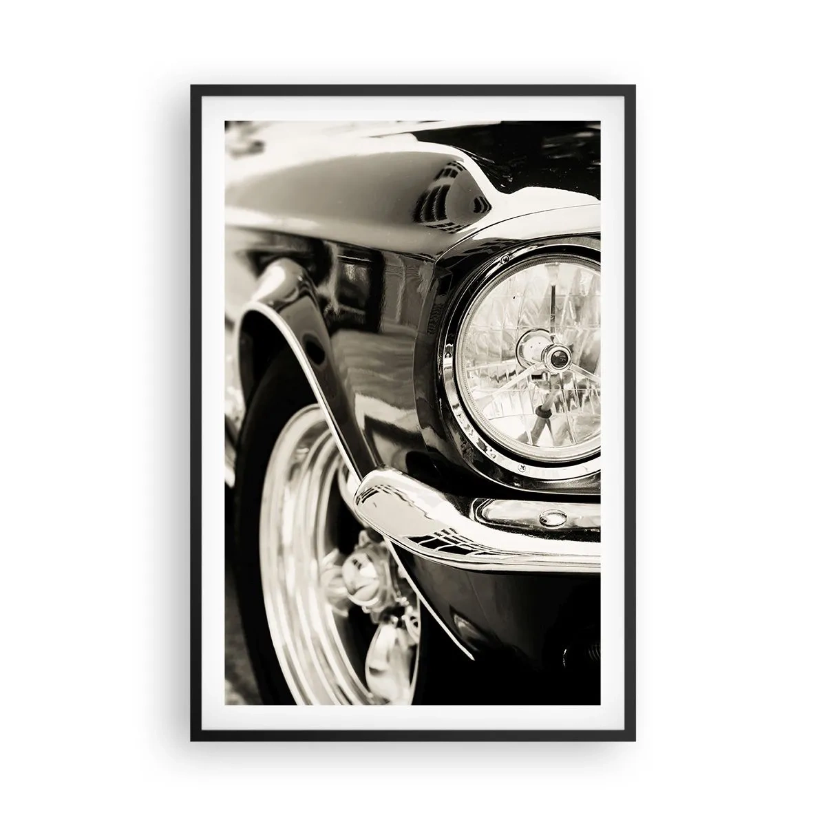 Poster în ramă neagră - Strălucire durabilă - 61x91 cm
