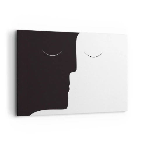 Tablou pe pânză - Unitatea contrariilor - 100x70 cm