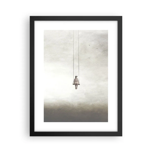 Poster în ramă neagră - Copilul din noi - 30x40 cm