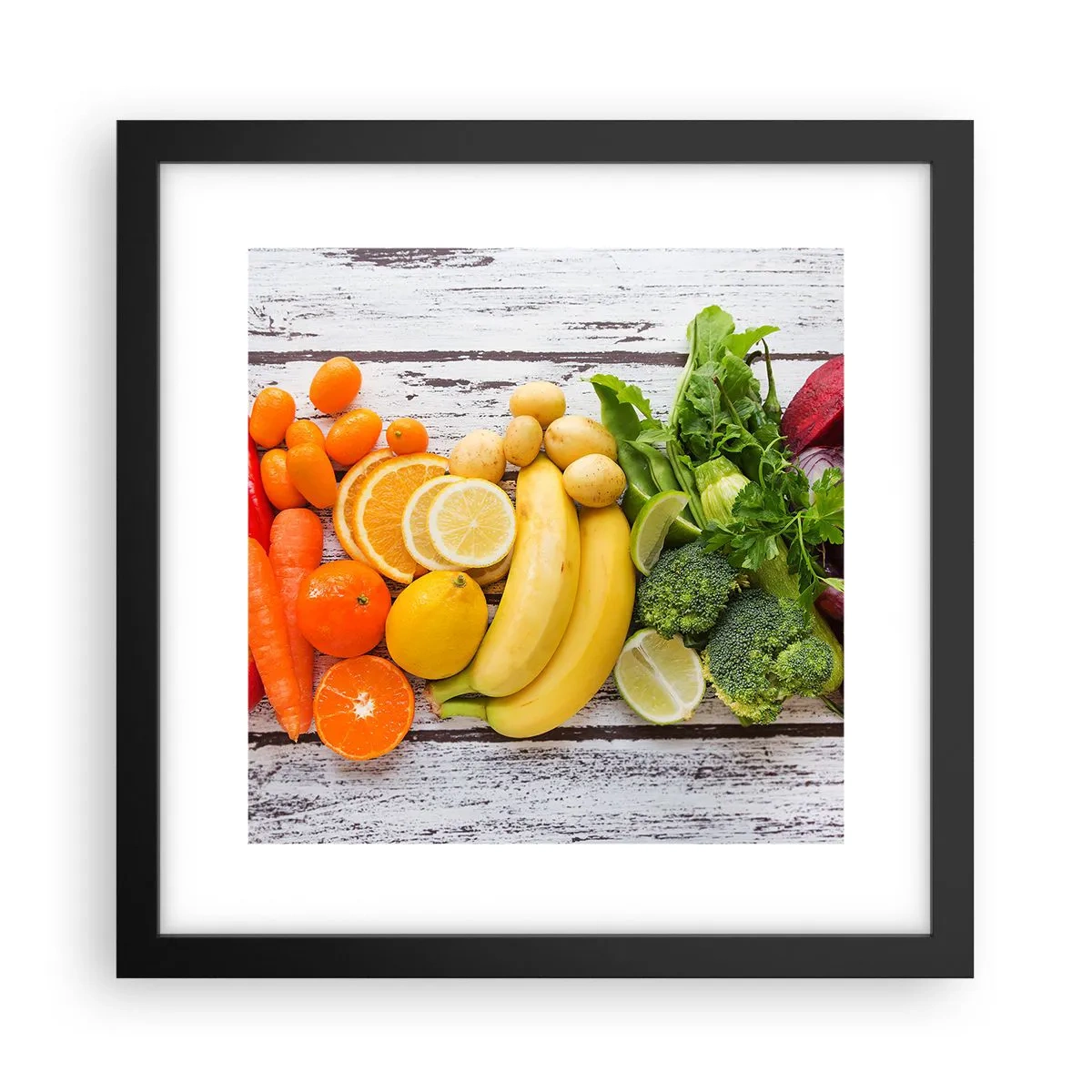 Poster în ramă neagră - Nu este de ajuns? - 30x30 cm
