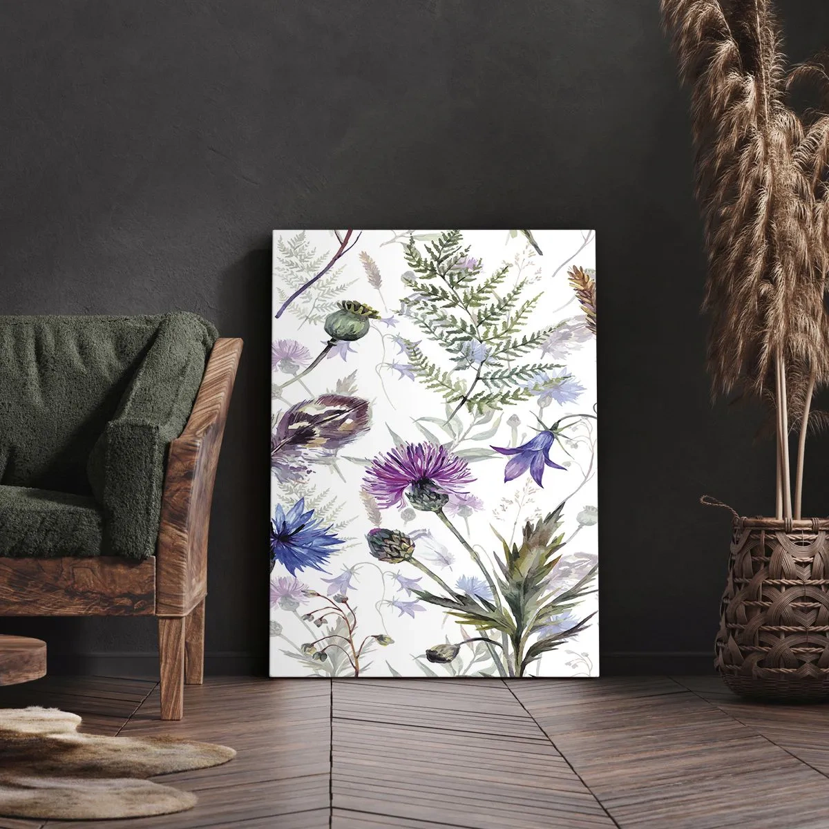 Tablou pe pânză - Ierbarul polonez - 45x80 cm