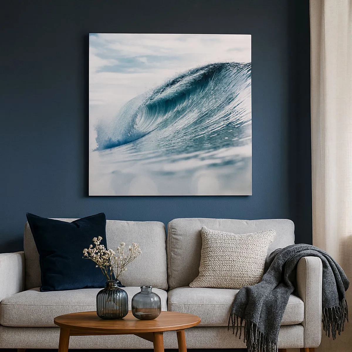 Tablou pe pânză - Summitul apei - 30x30 cm