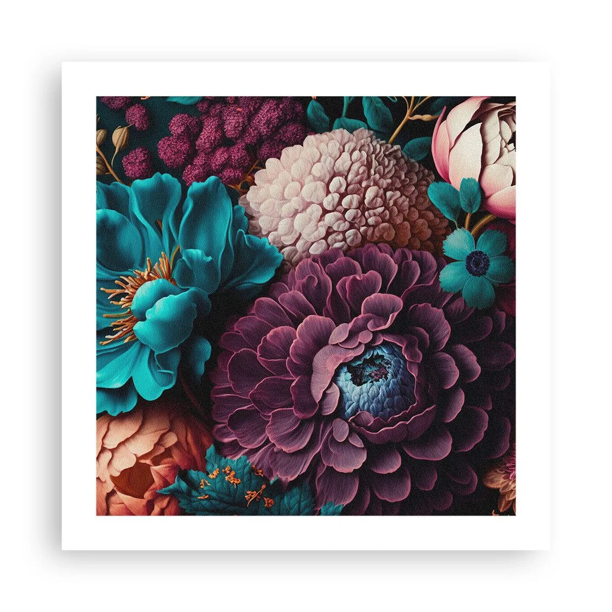 Poster - Natura în abundență - 50x50 cm