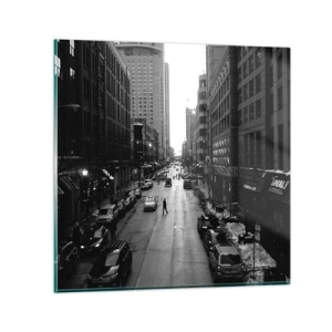 Tablou pe sticlă - O altă zi ca în fiecare zi - 30x30 cm