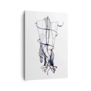 Tablou pe pânză - Un studiu al atingerii - 70x100 cm