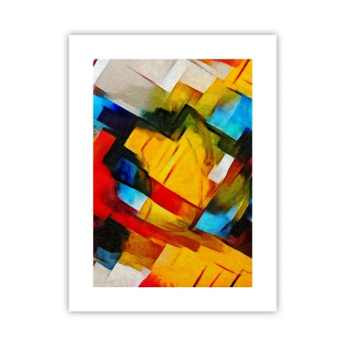Poster - Sandviș multicolor - 30x40 cm