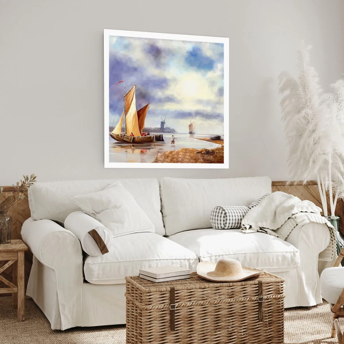 Poster - Întoarcerea marinarilor - 60x60 cm