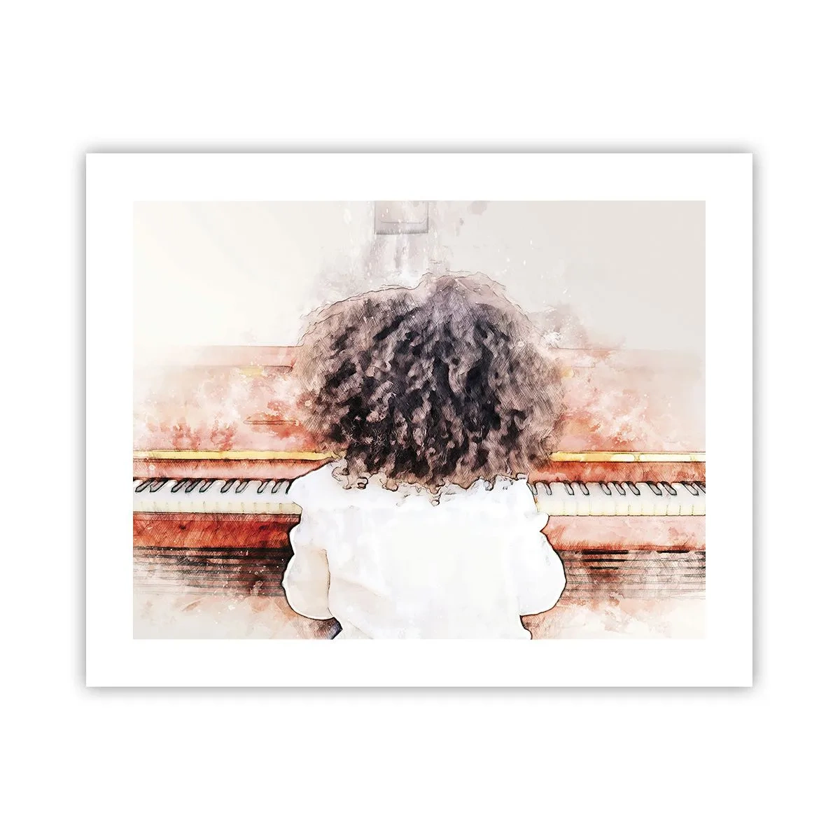 Poster - Într-o lume a muzicii - 50x40 cm