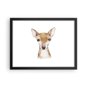 Poster în ramă neagră - Natura inocenței - 40x30 cm