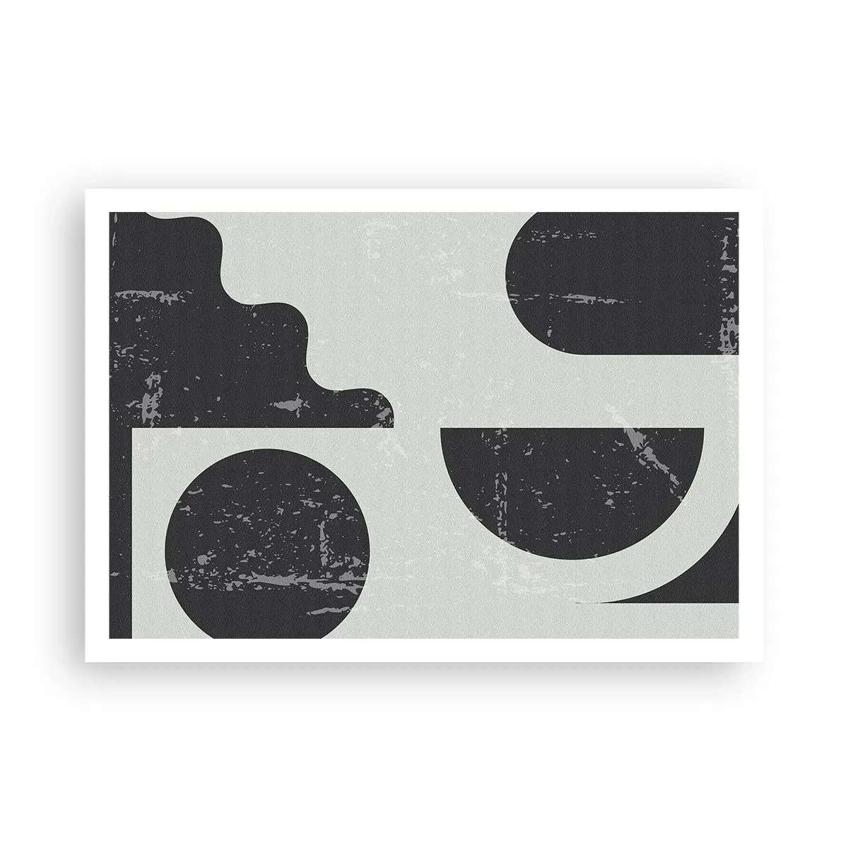 Poster - Compoziție deasupra și dedesubt - 100x70 cm