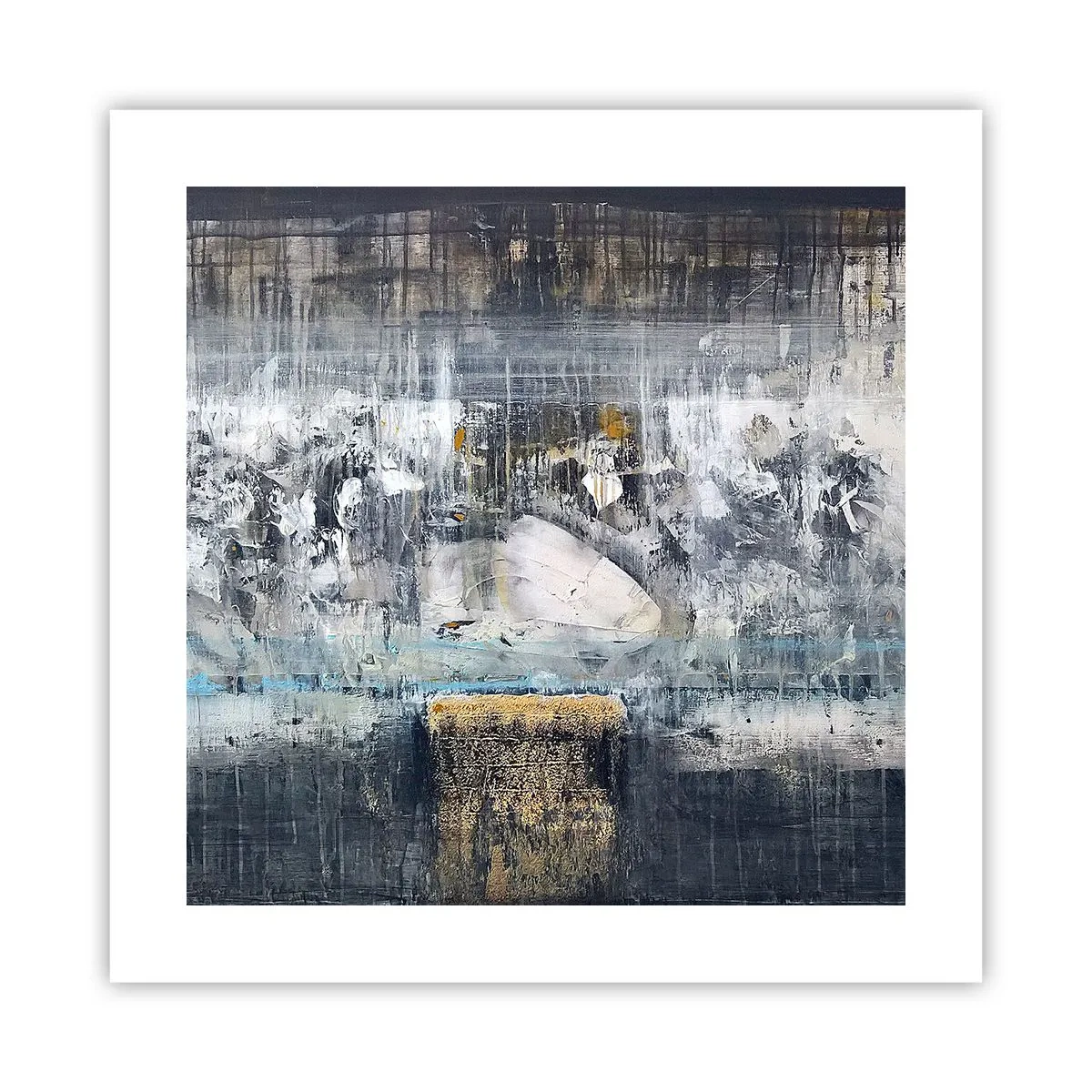 Poster - Ca pe gheață, ca pe asfalt - 40x40 cm