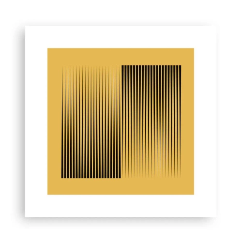 Poster - Pătratul contrariilor - 30x30 cm