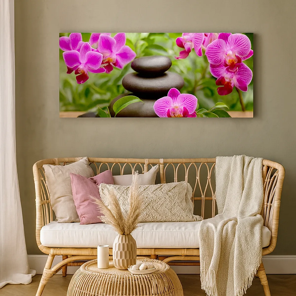 Tablou pe pânză - Piramida de liniște - 30x30 cm