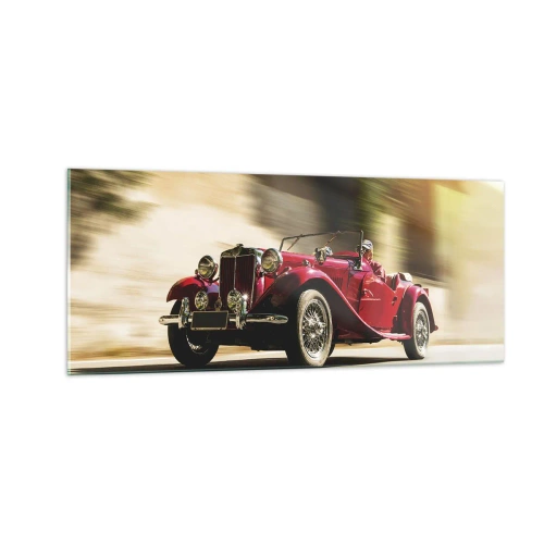 Tablou pe sticlă - Mai frumoasă decât Nike din Samothrace - 100x40 cm