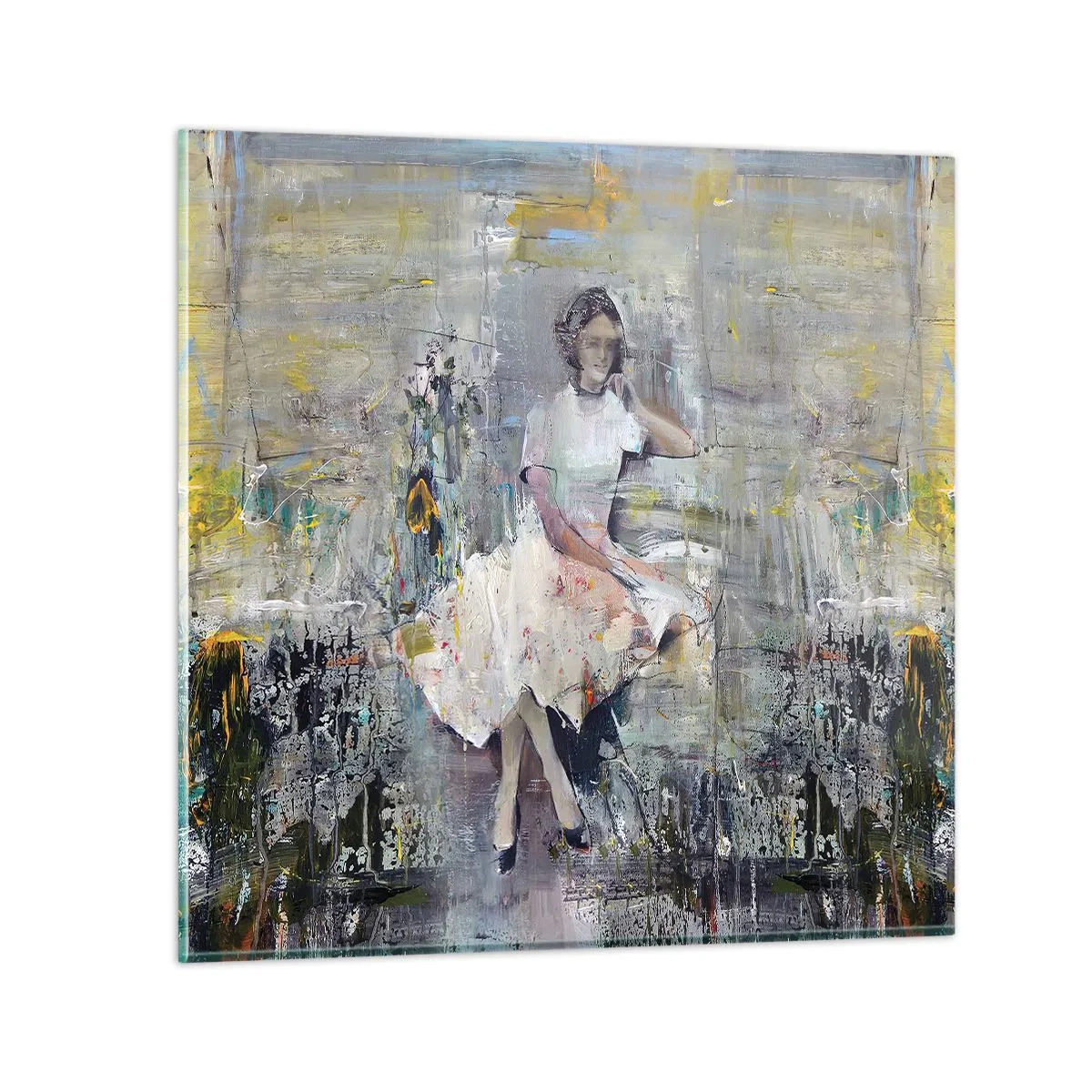 Tablou pe sticlă - Clasică și modernă - 70x70 cm