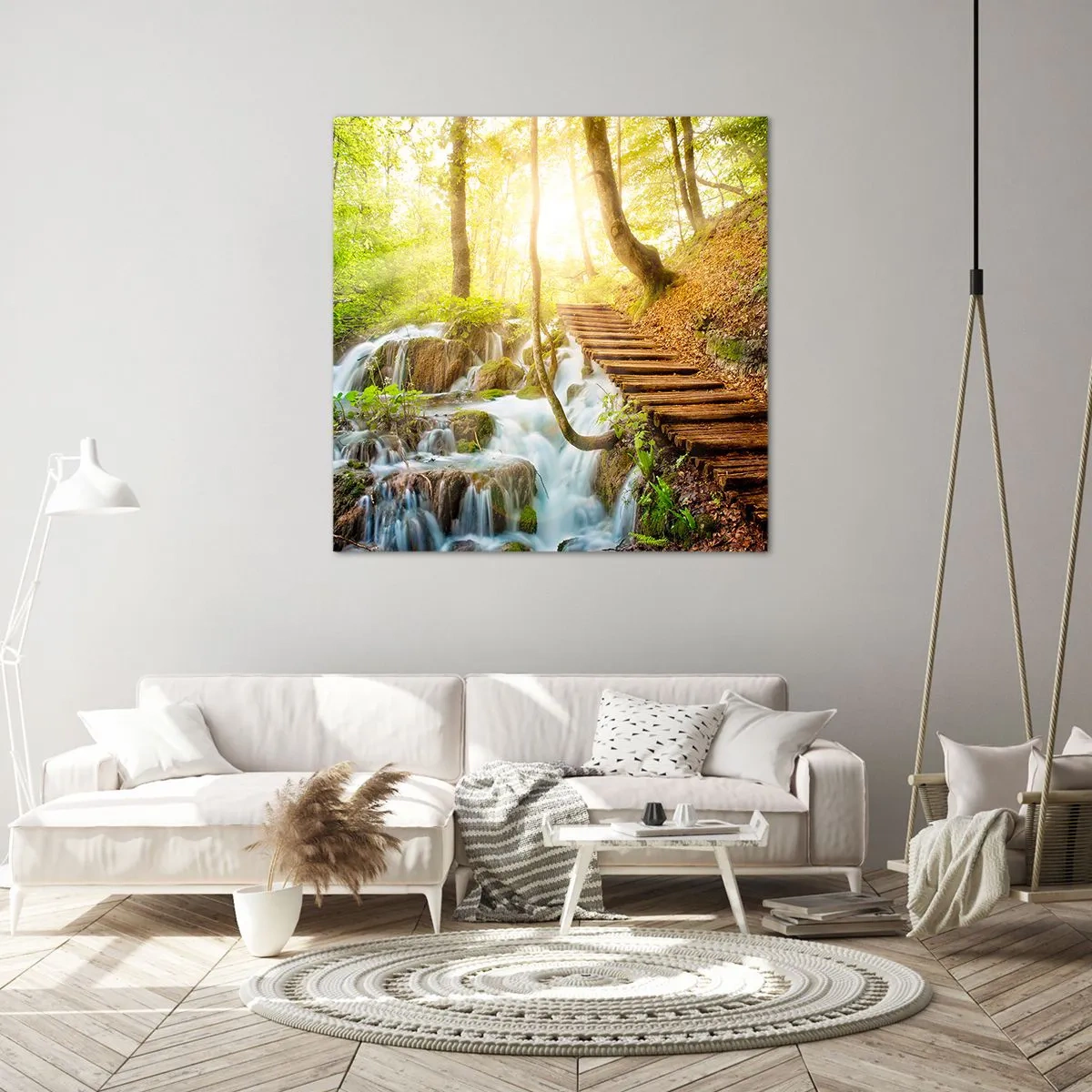 Tablou pe pânză - Răcirea dorită - 30x30 cm