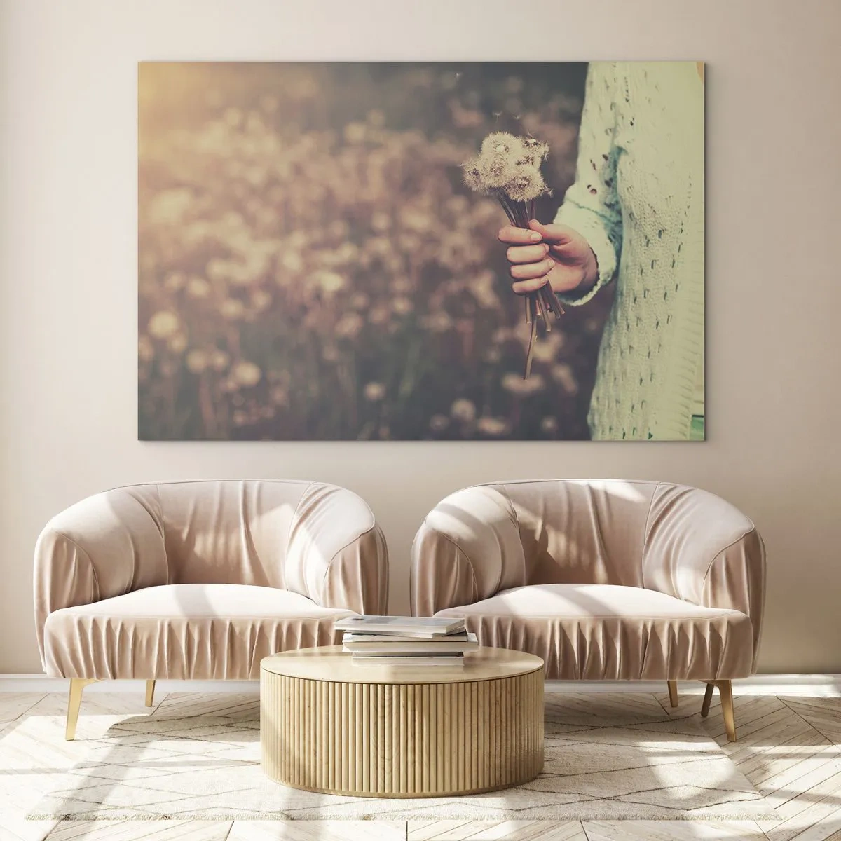 Tablou pe sticlă - Păstrați-le, vă rog - 100x70 cm