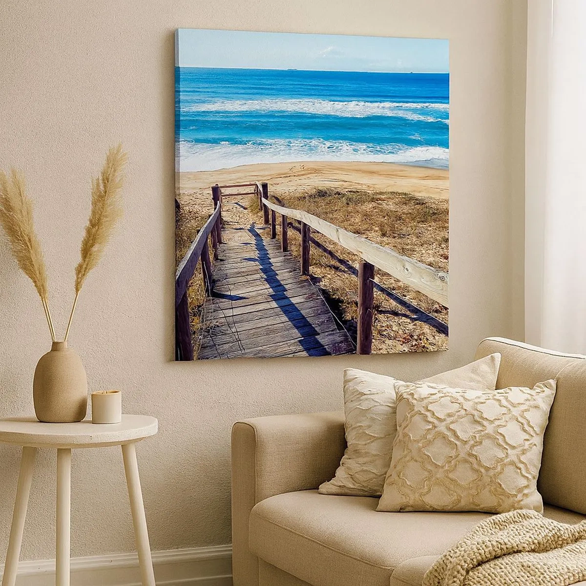 Tablou pe pânză - Aleargă! - 30x30 cm