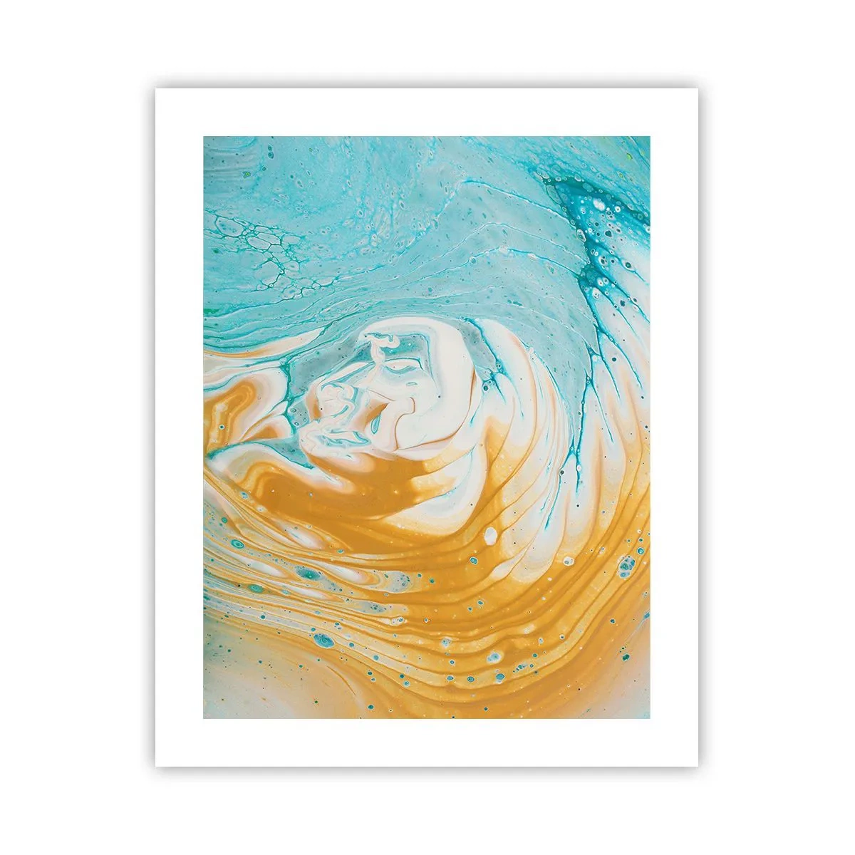 Poster - Vârtej de pastel - 40x50 cm