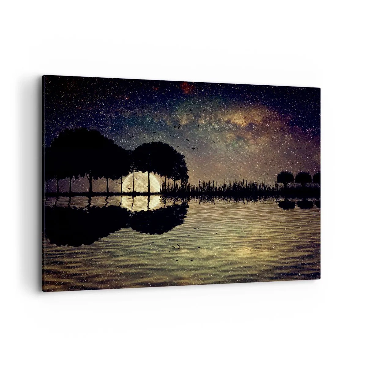 Tablou pe pânză - O noapte la capătul lumii - 100x70 cm