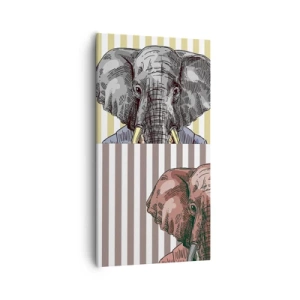 Tablou pe pânză - Elegant prin natură - 55x100 cm