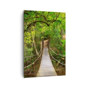 Tablou pe pânză - Pentru că în grădină crește o liană - 70x100 cm