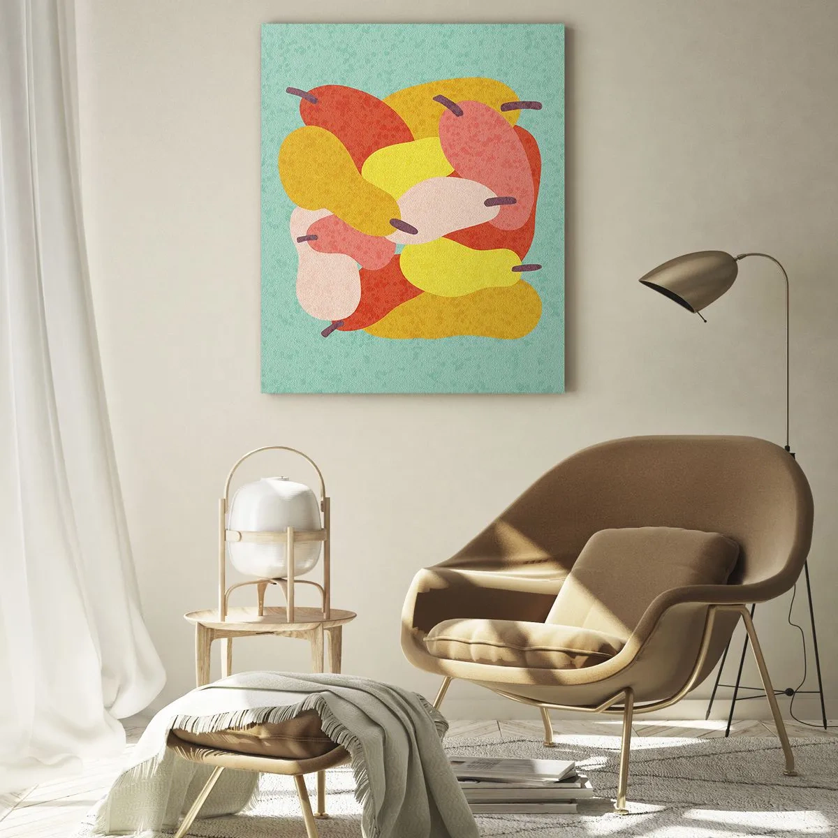 Tablou pe sticlă - Gustă soarele de vară - 70x100 cm