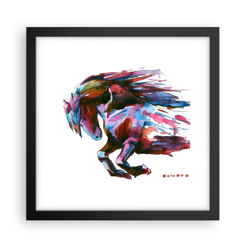 Poster în ramă neagră - În exaltare - 30x30 cm
