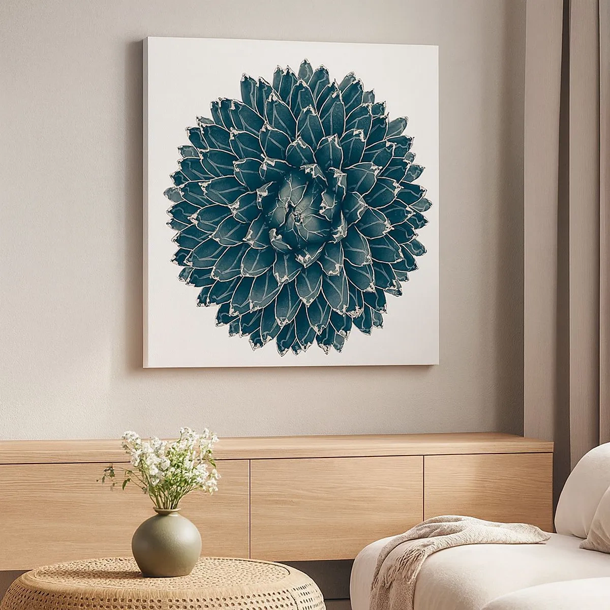 Tablou pe pânză - Steaua deșertului - 30x30 cm