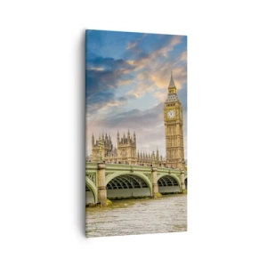Tablou pe pânză - Timpul s-a oprit în Imperiu - 55x100 cm