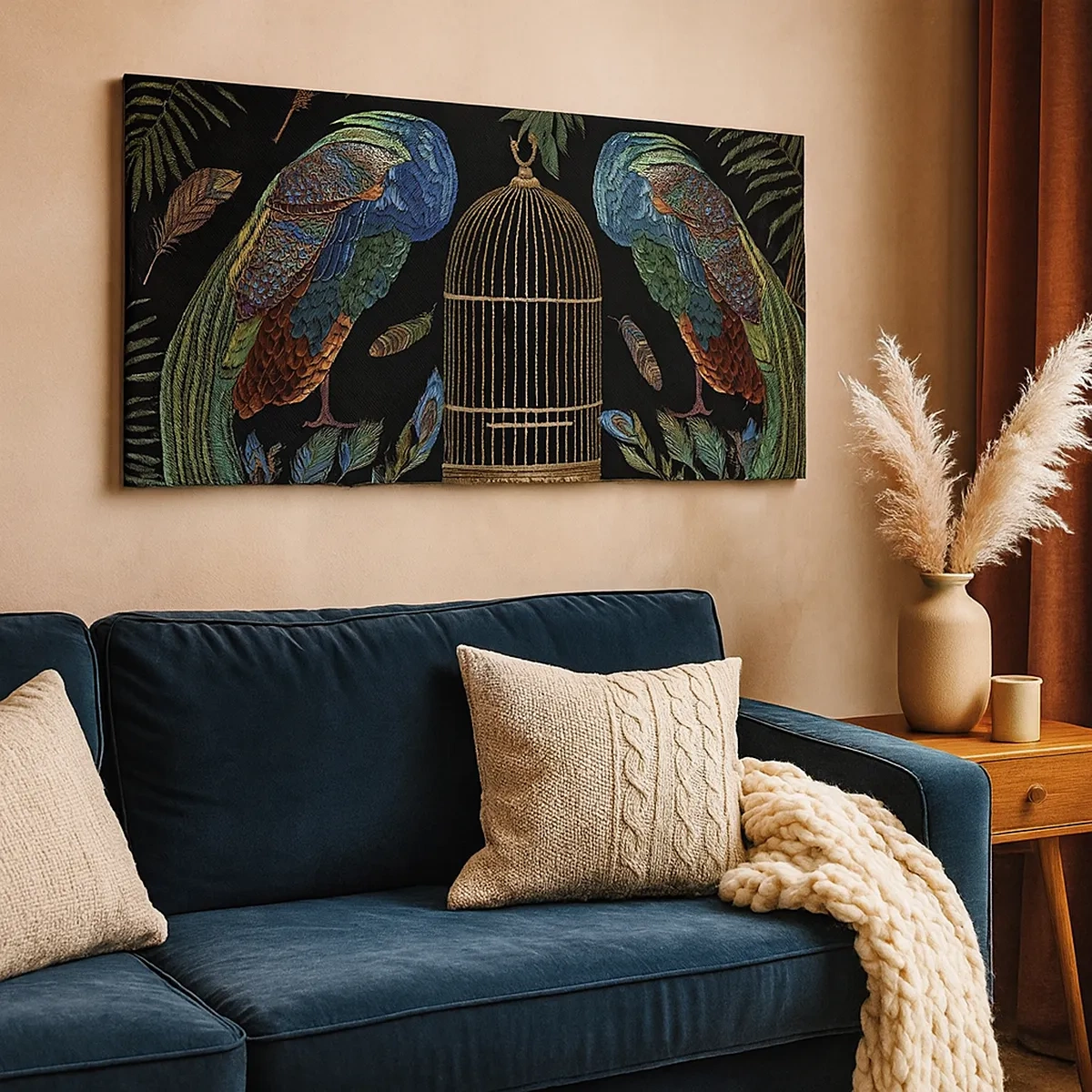 Tablou pe pânză - În veșmânt regal - 30x30 cm