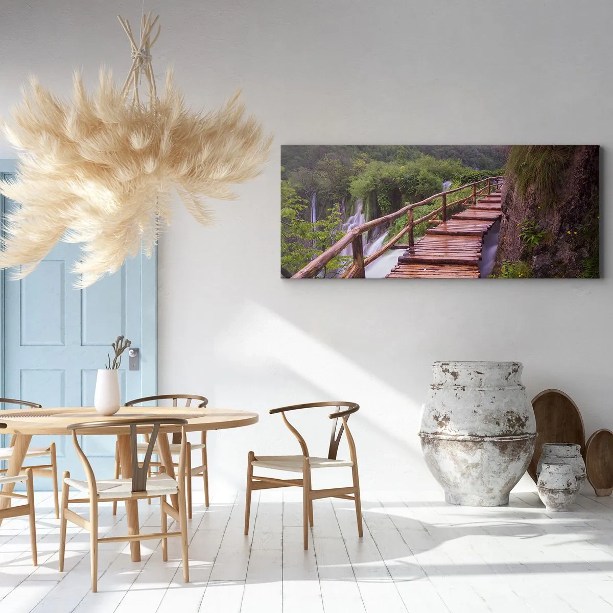 Tablou pe pânză - Frumusețe de necrezut - 100x40 cm