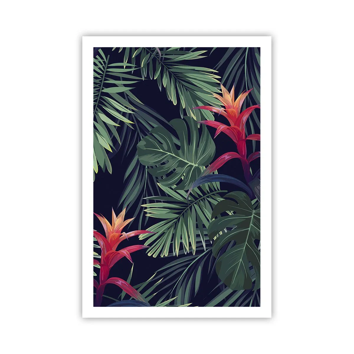 Poster - Flacăra verde - 61x91 cm