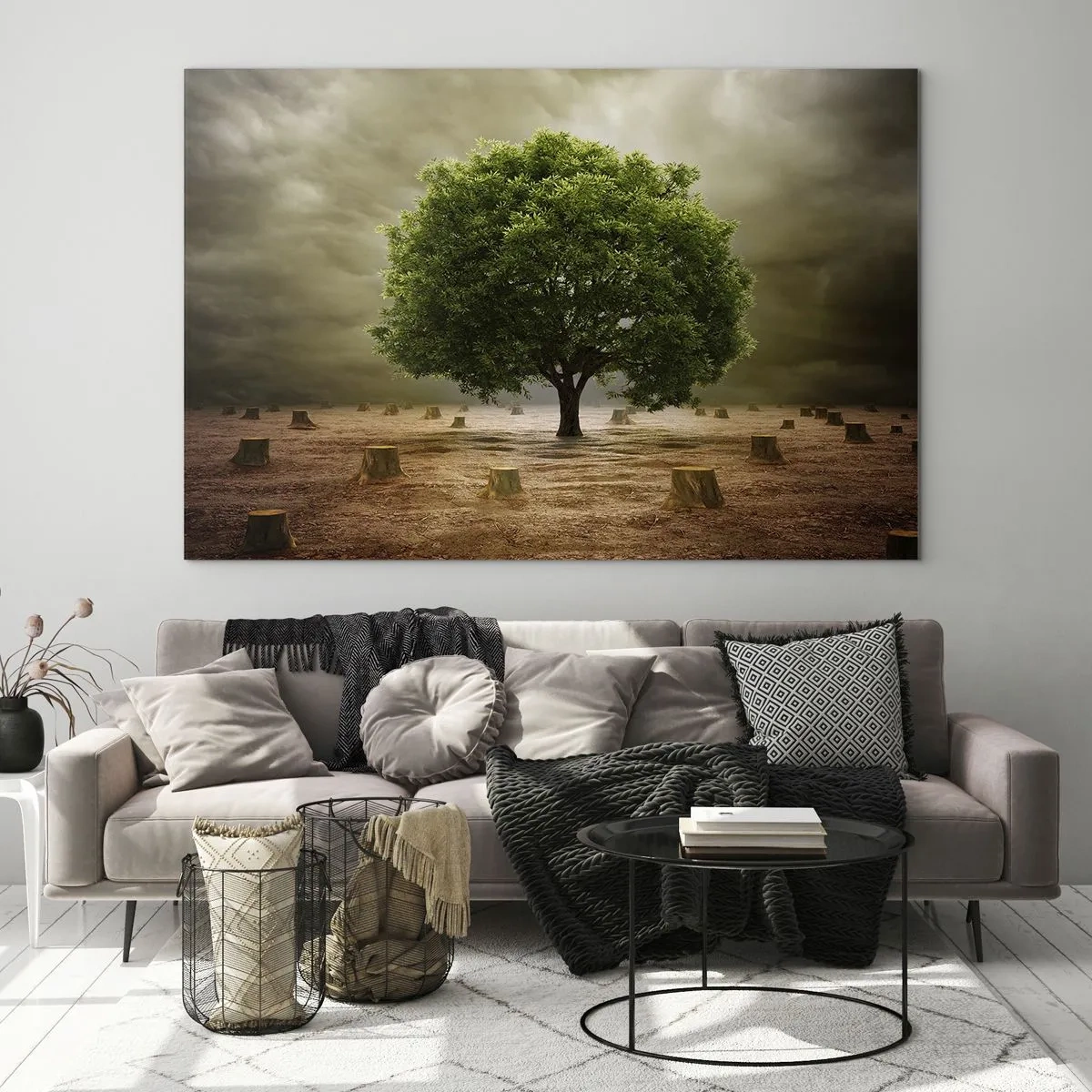 Tablou pe sticlă - Toate speranțele - 120x80 cm