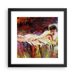 Poster în ramă neagră - Venus în gând - 30x30 cm