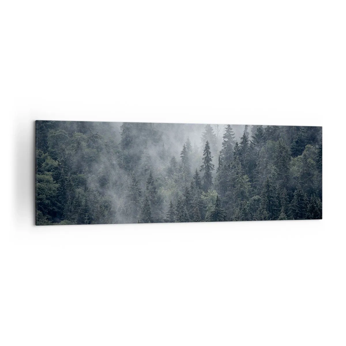 Tablou pe pânză - Zori de pădure - 160x50 cm