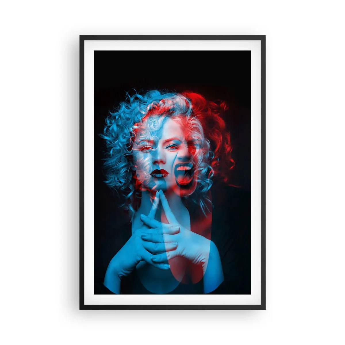 Poster în ramă neagră - Alter ego - 61x91 cm