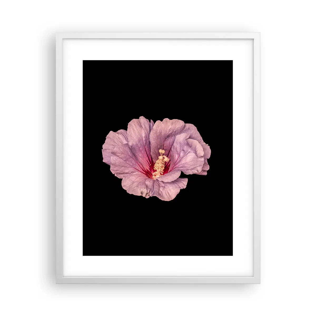 Poster în ramă albă - Direct la inimă - 40x50 cm